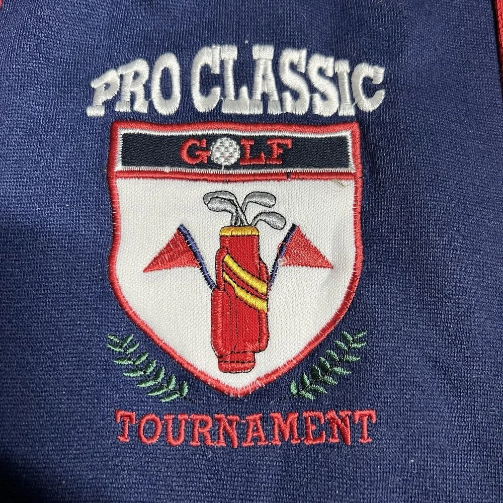 Vtg Buddy Boys Youth 7 Golf Pro Classic Polo Sweatshirt 90s VGC!‎ Hard To Find